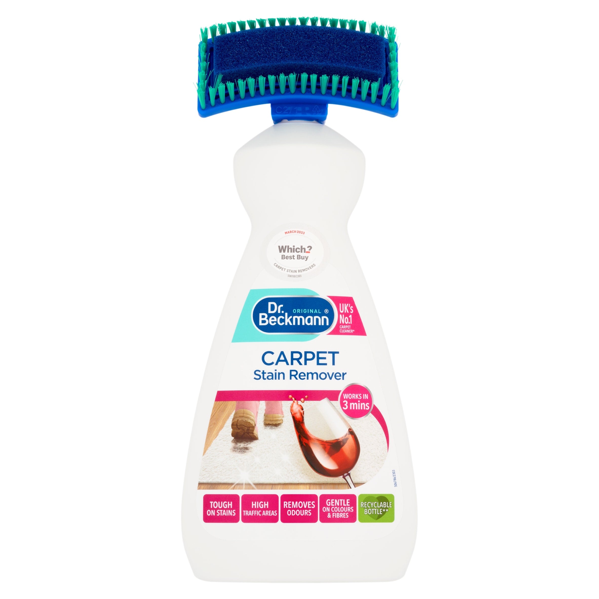 Dr Beckmann Carpet Cleaner Brush 650 ml