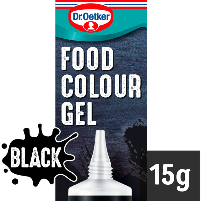 Dr. Oetker Black Extra Strong Food Colour Gel 15 g