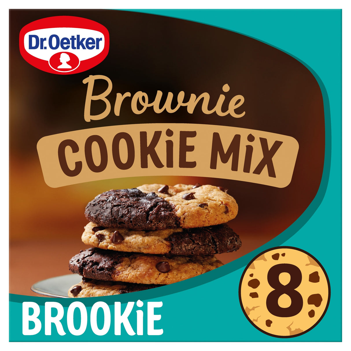 Dr. Oetker Brookie Cookies Baking Mix 390 g