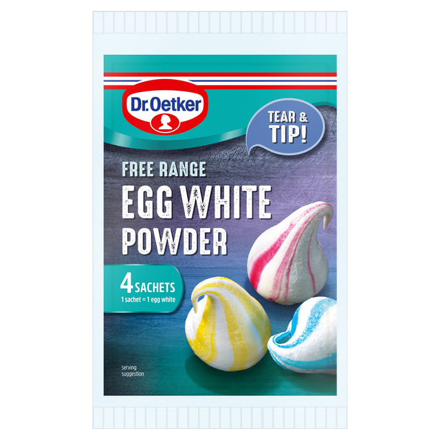 Dr. Oetker Egg White Powder Multi-Pack Sachet 4 x 5 g