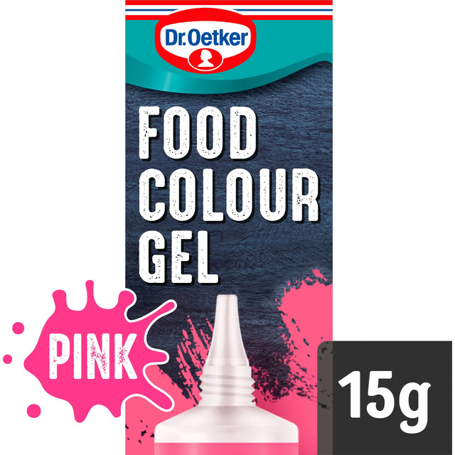 Dr. Oetker Extra Strong Food Colour Gel Pink 15 g