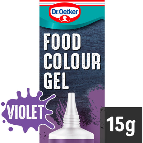 Dr. Oetker Extra Strong Food Colour Gel Violet 15 g