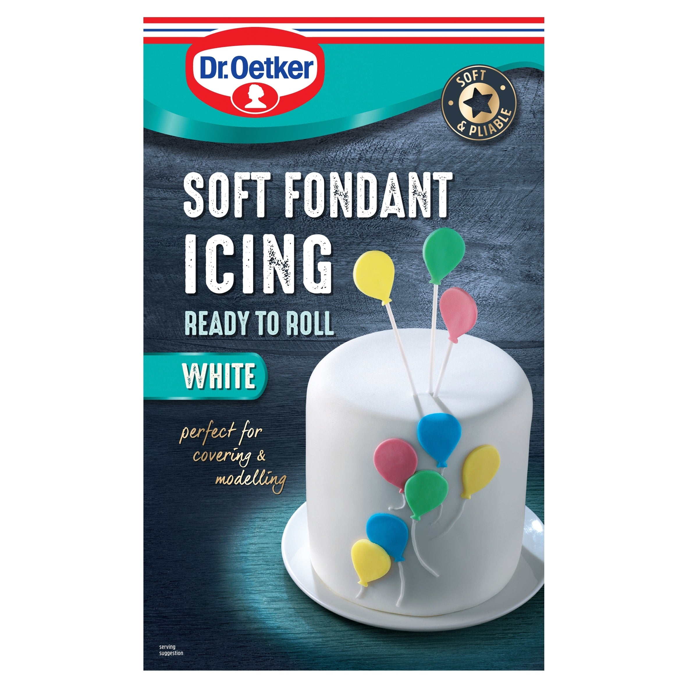 Dr. Oetker Ready To Roll White Icing 1 kg