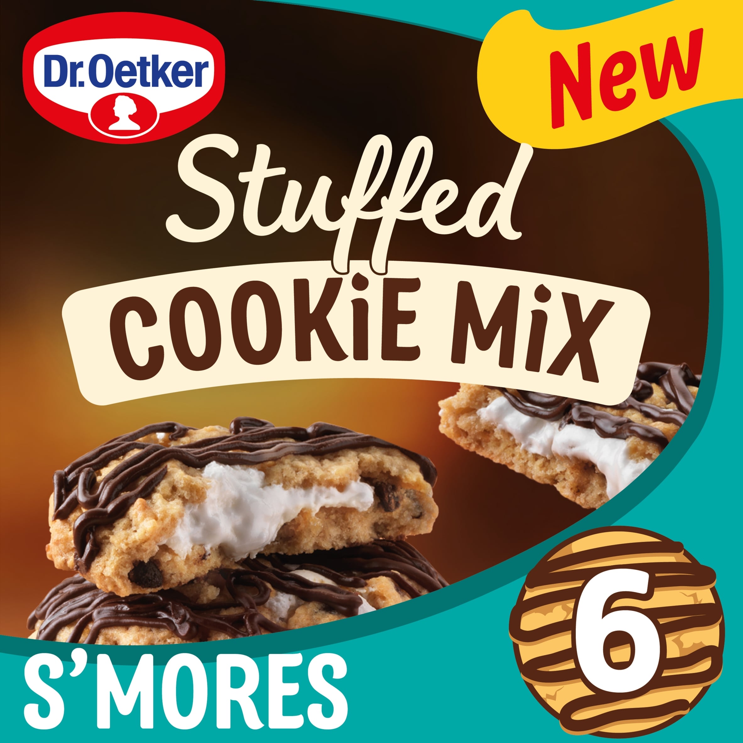 Dr. Oetker Smores Stuffed Cookie Mix 340 g