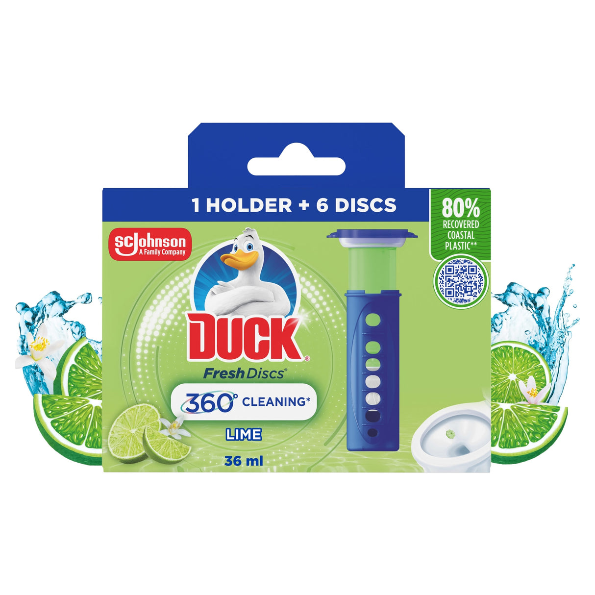 Duck Starter Kit Fresh Discs Lime 36 ml