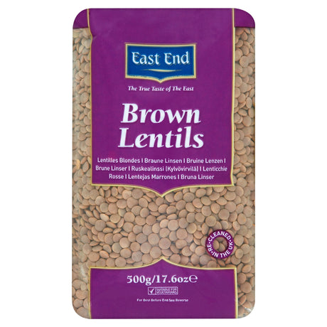 East End Brown Lentils 500 g