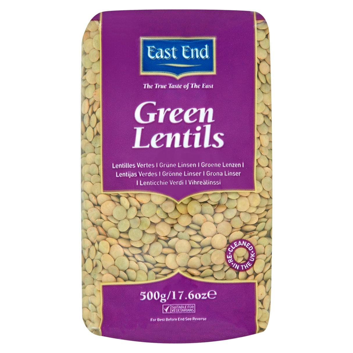 East End Green Lentils 500 g