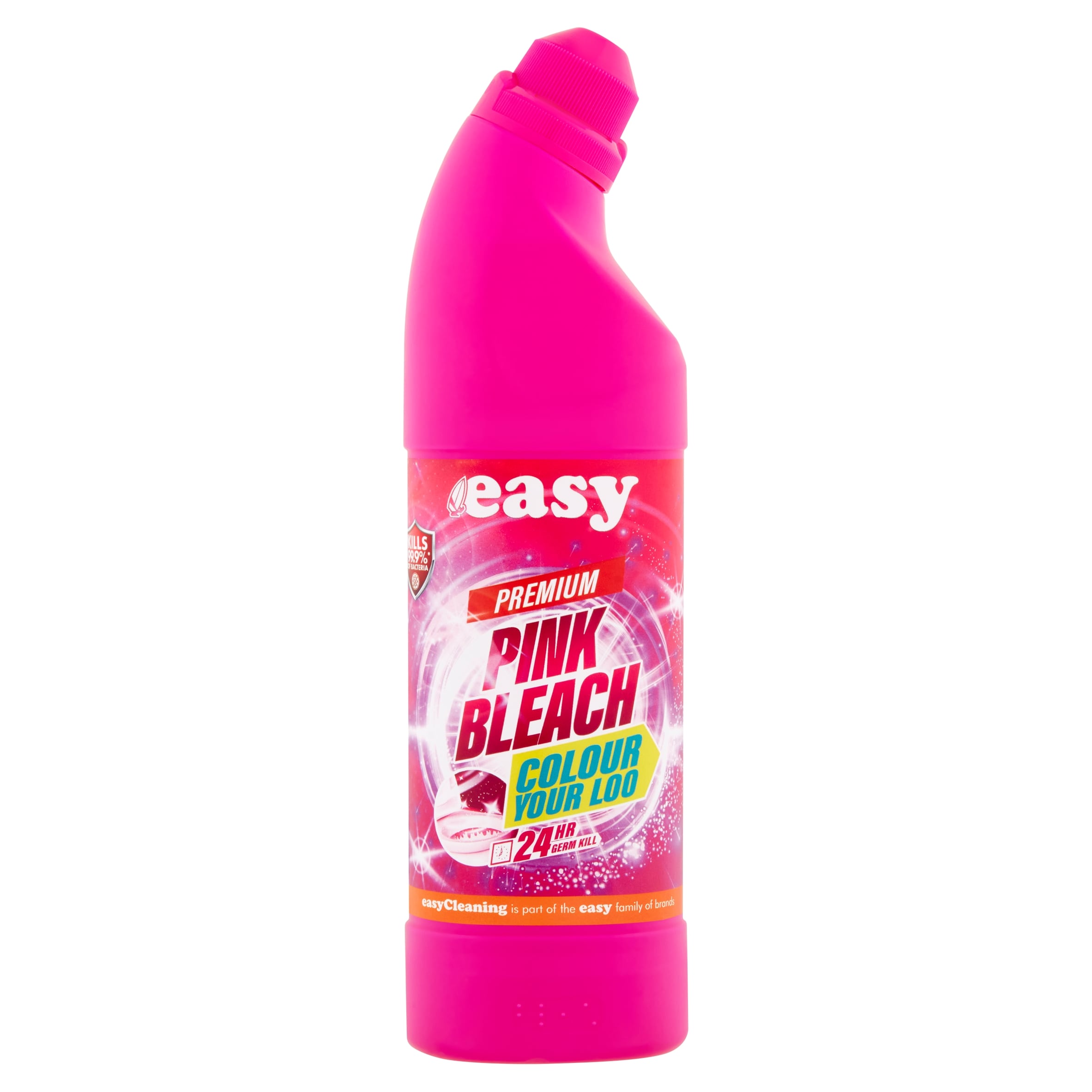 Easy Premium Pink Coloured Bleach 750 ml