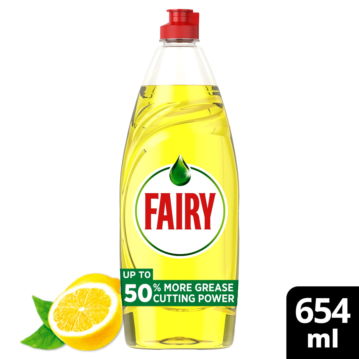 Fairy Lemon Washing Up Liquid 654 ml