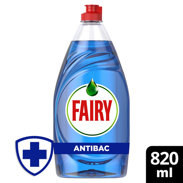 Fairy Platinum Anti-Bacterial Washing Up Liquid Eucalyptus 820 ml