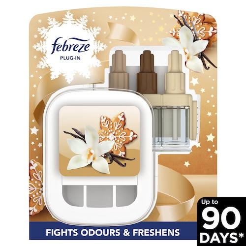Febreze Air Freshener Plug & Refill Starter Kit Vanilla 20 ml