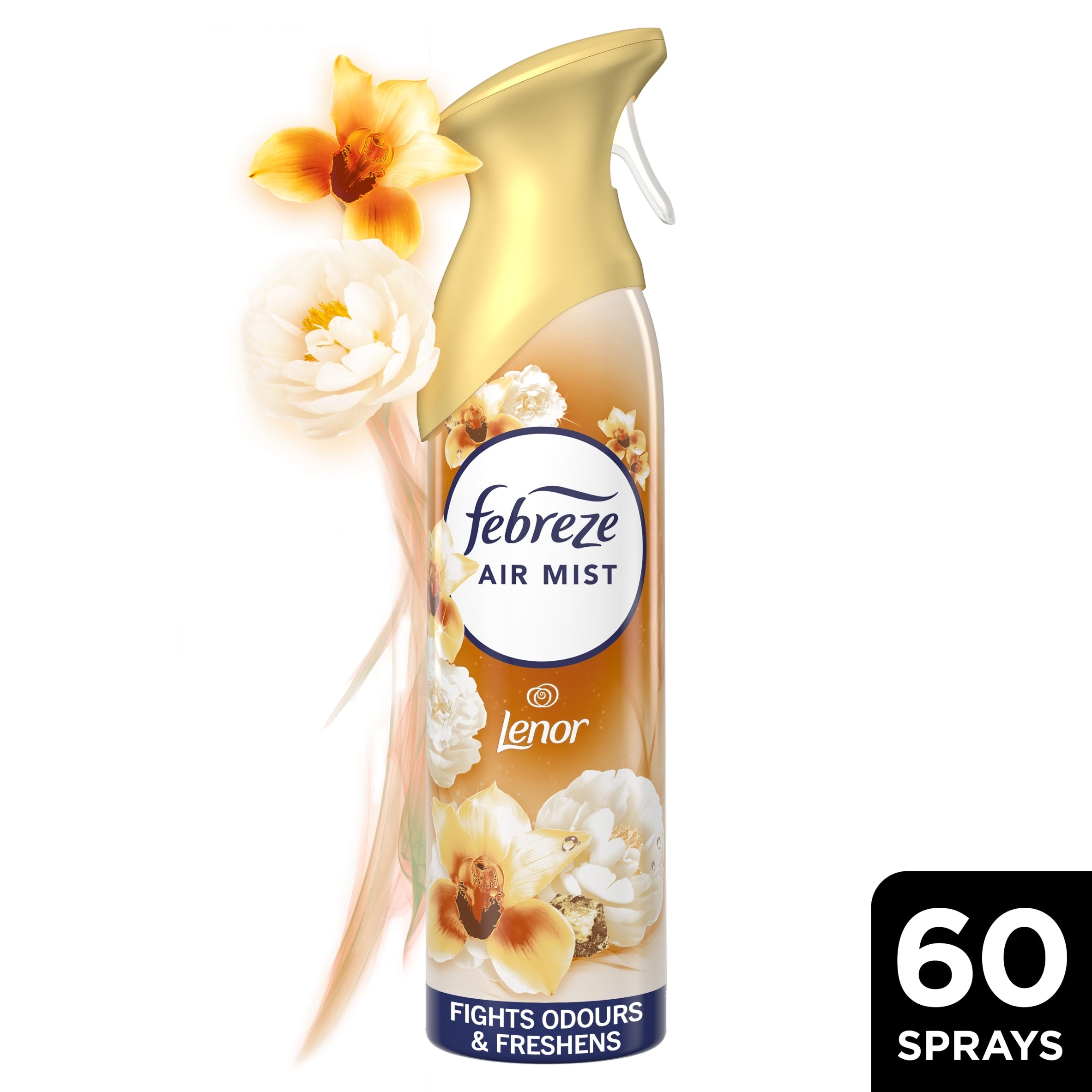 Febreze Air Mist Lenor Air Freshener Spray Gold Orchid 185 ml