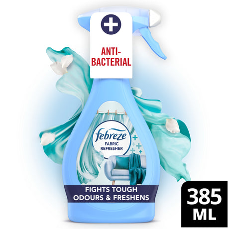 Febreze Fabric Refresher Fresh Linen Anti-Bacterial 385 ml
