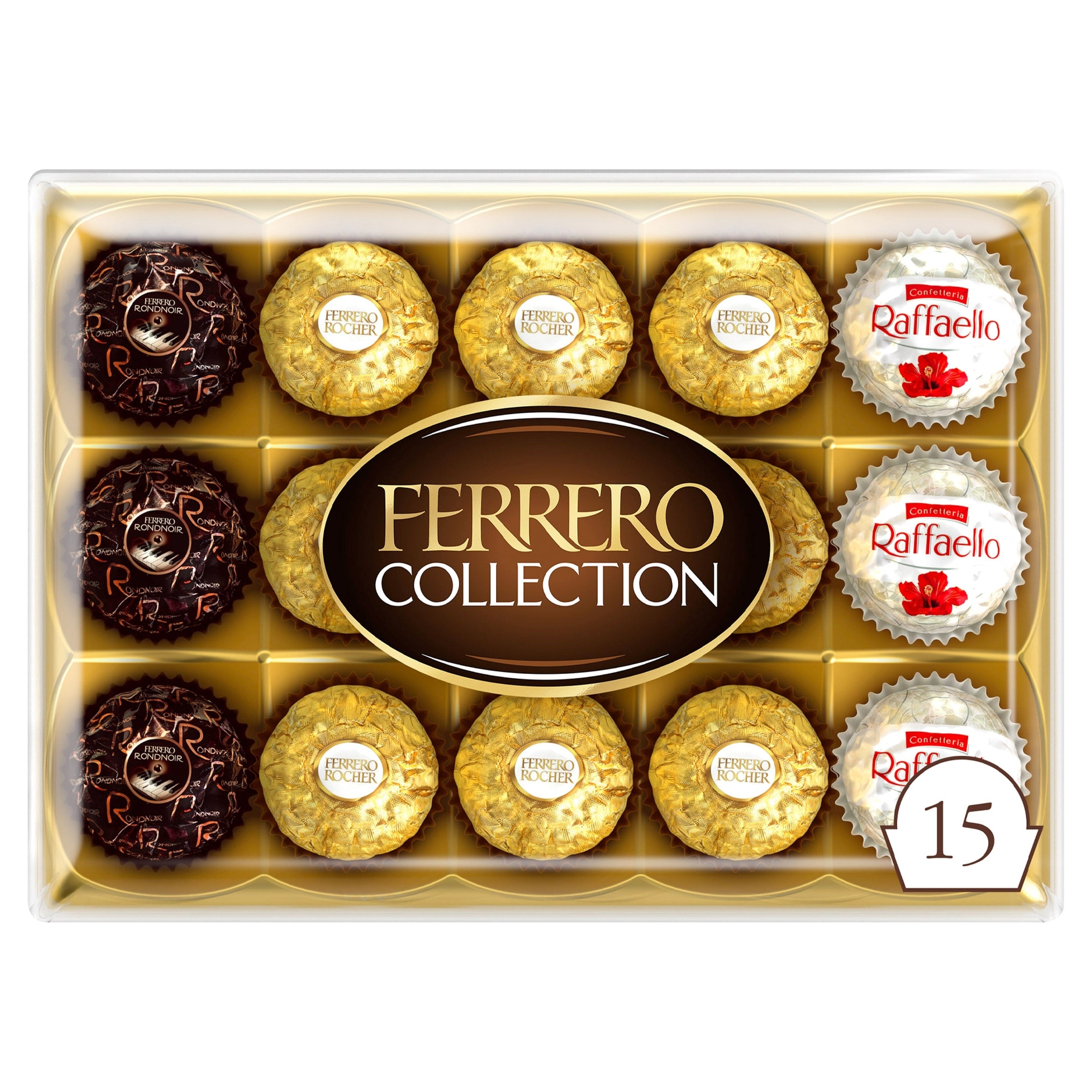 Ferrero Collection Boxed Chocolates 15 Pieces 172 g