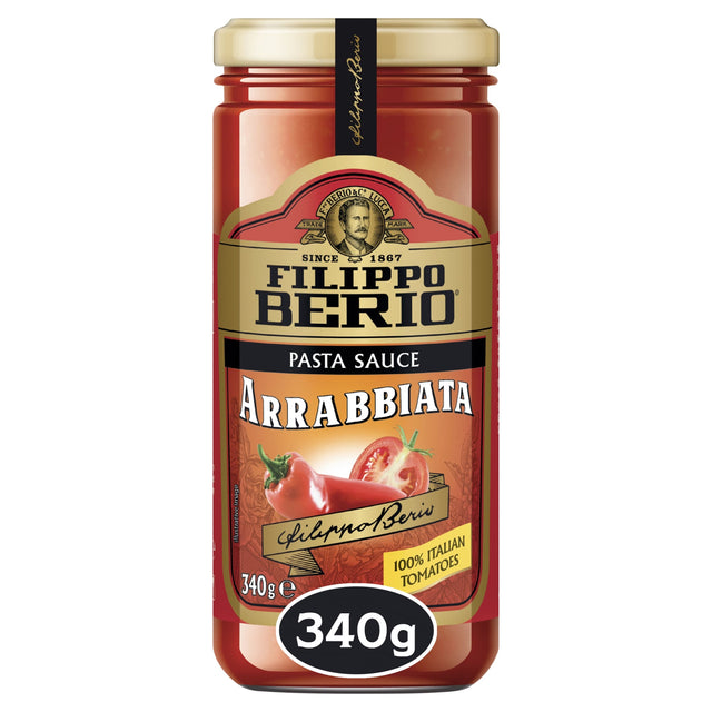 Filippo Berio Arrabbiata Pasta Sauce 340 g