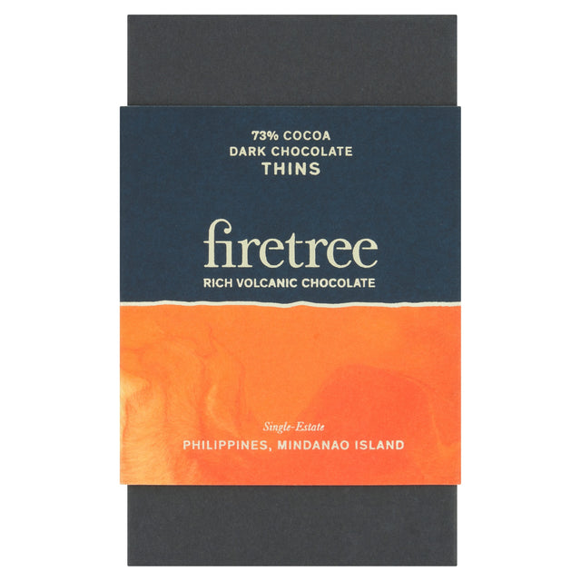 Firetree 73% Philippines Dark Chocolate Thins 150 g