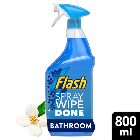 Flash Spray Wipe Done Bathroom White Blossom 800 ml
