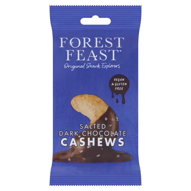 Forest Feast Dark Chocolate Cashews 40 g