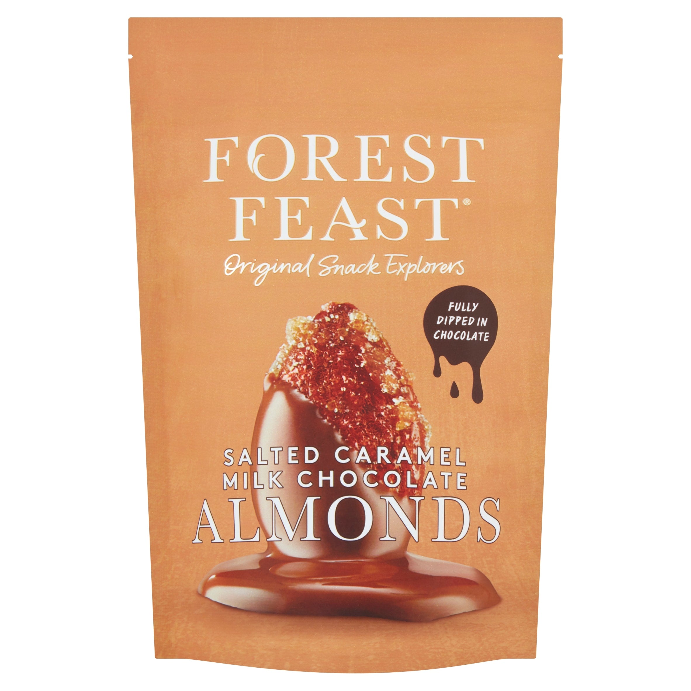 Forest Feast Salted Caramel Milk Chocolate Almond 120 g