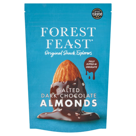 Forest Feast Salted Dark Chocolate Almonds 120 g