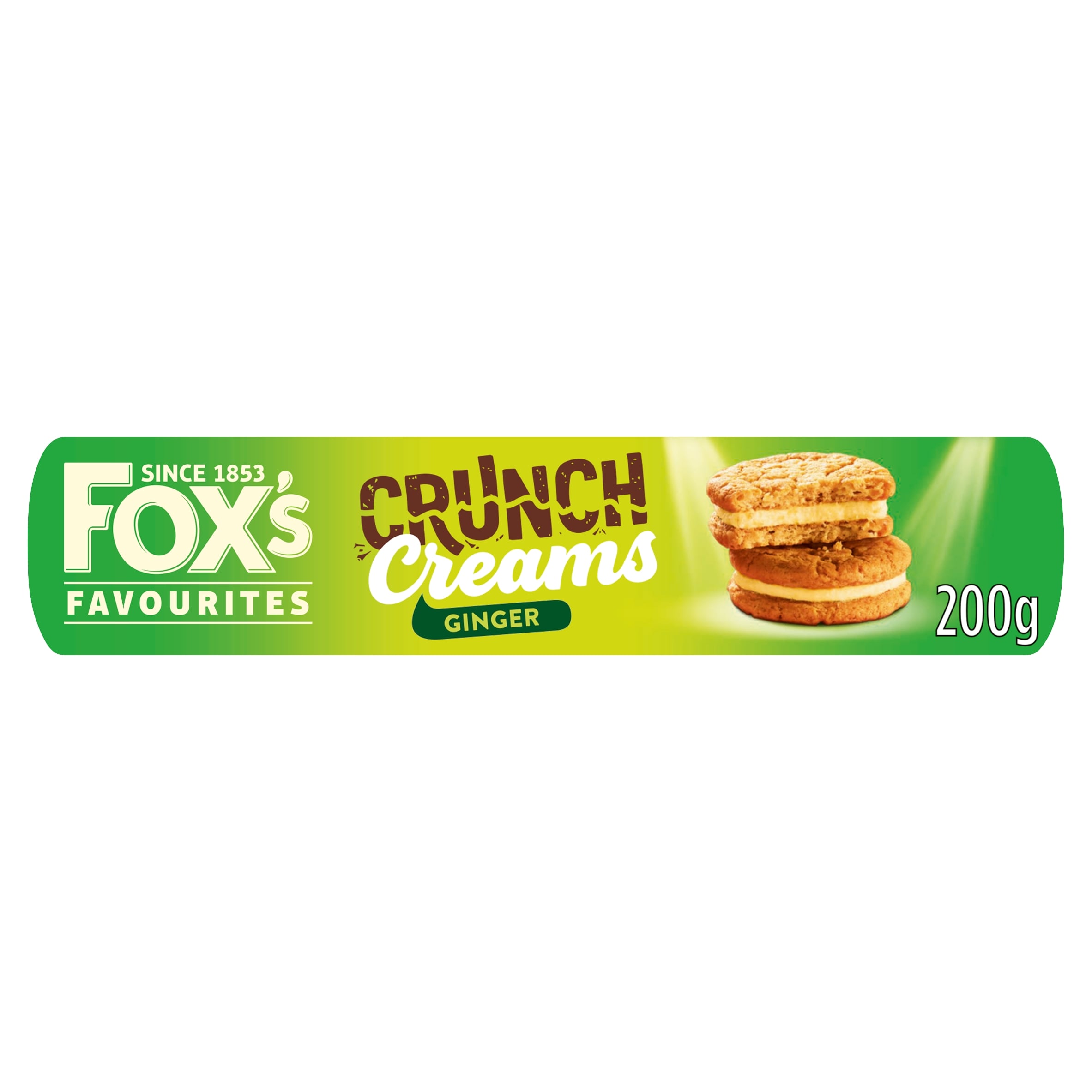 Fox's Favourites Crunch Creams Biscuits Ginger 200 g