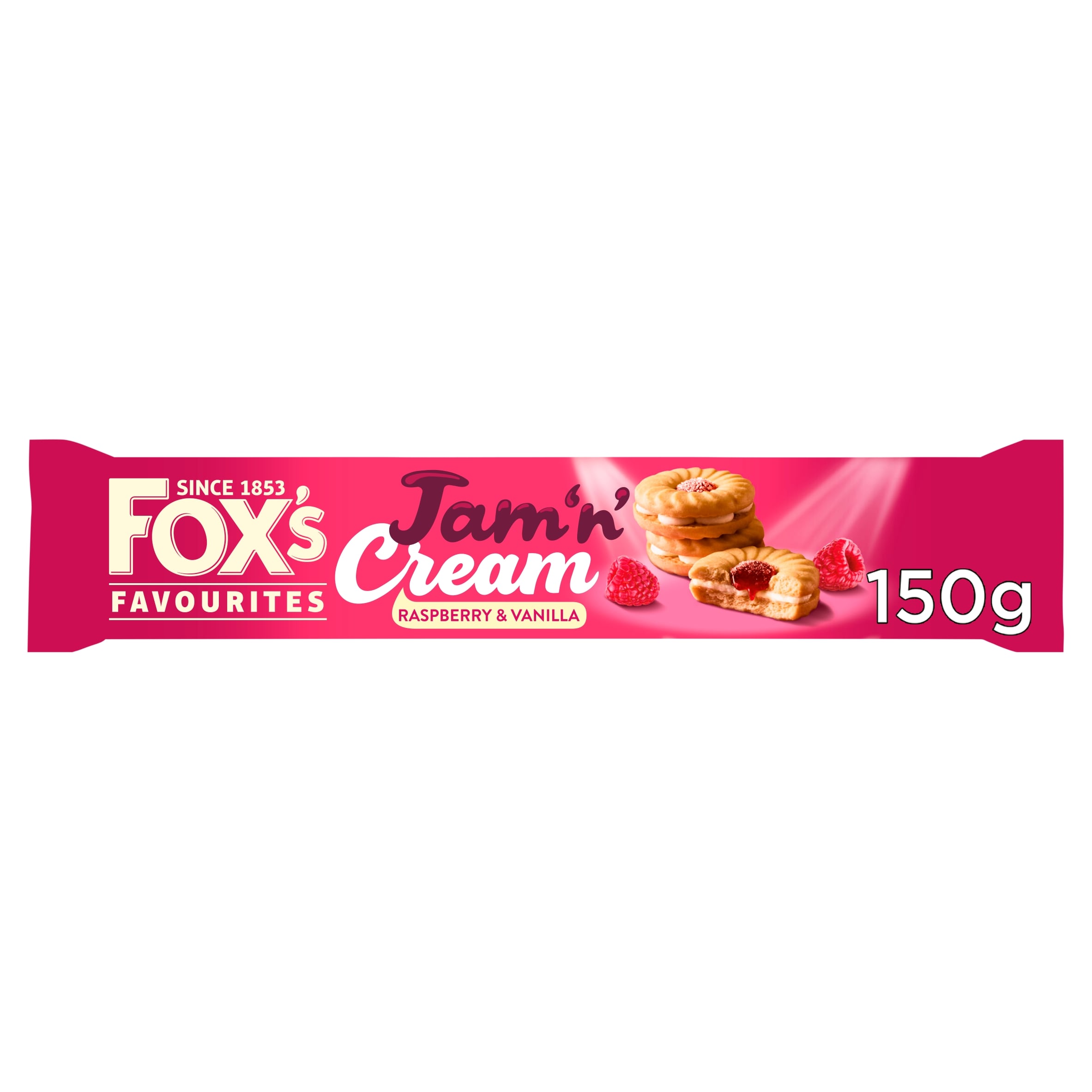 Fox's Jam Sandwich Cream Biscuit 150 g