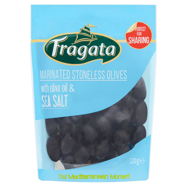 Fragata Marinated Stoneless Olives With Olive Oil & Sea Salt 120 g