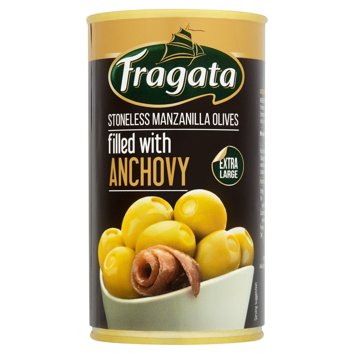 Fragata Selection Anchovy Stuffed Olives 350 g