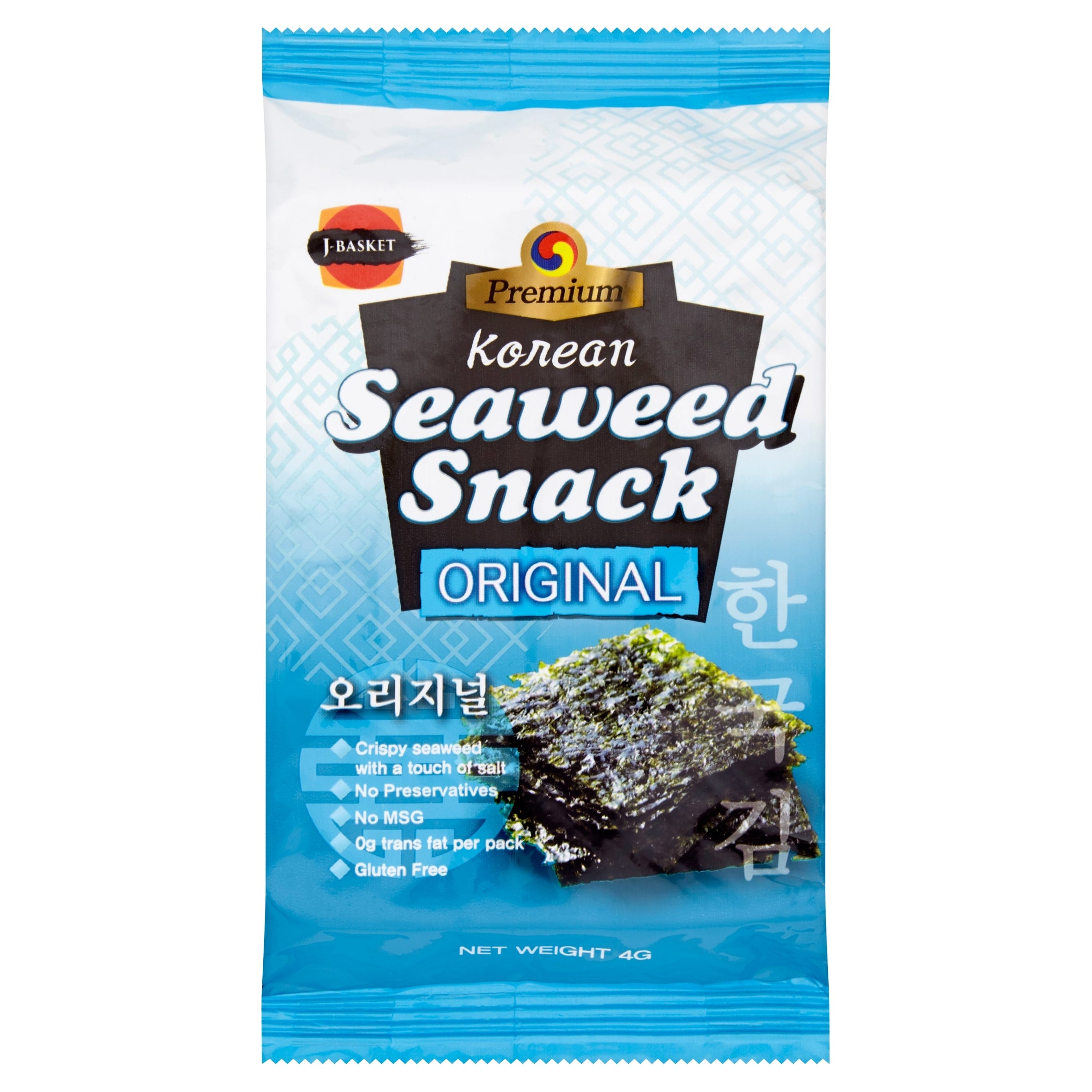 J. Basket Korean Seaweed Snack 4 g