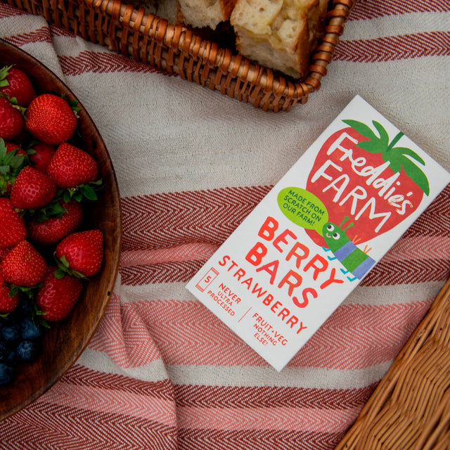 Freddie's Farm Berry Bars Strawberry 5 x 20 g