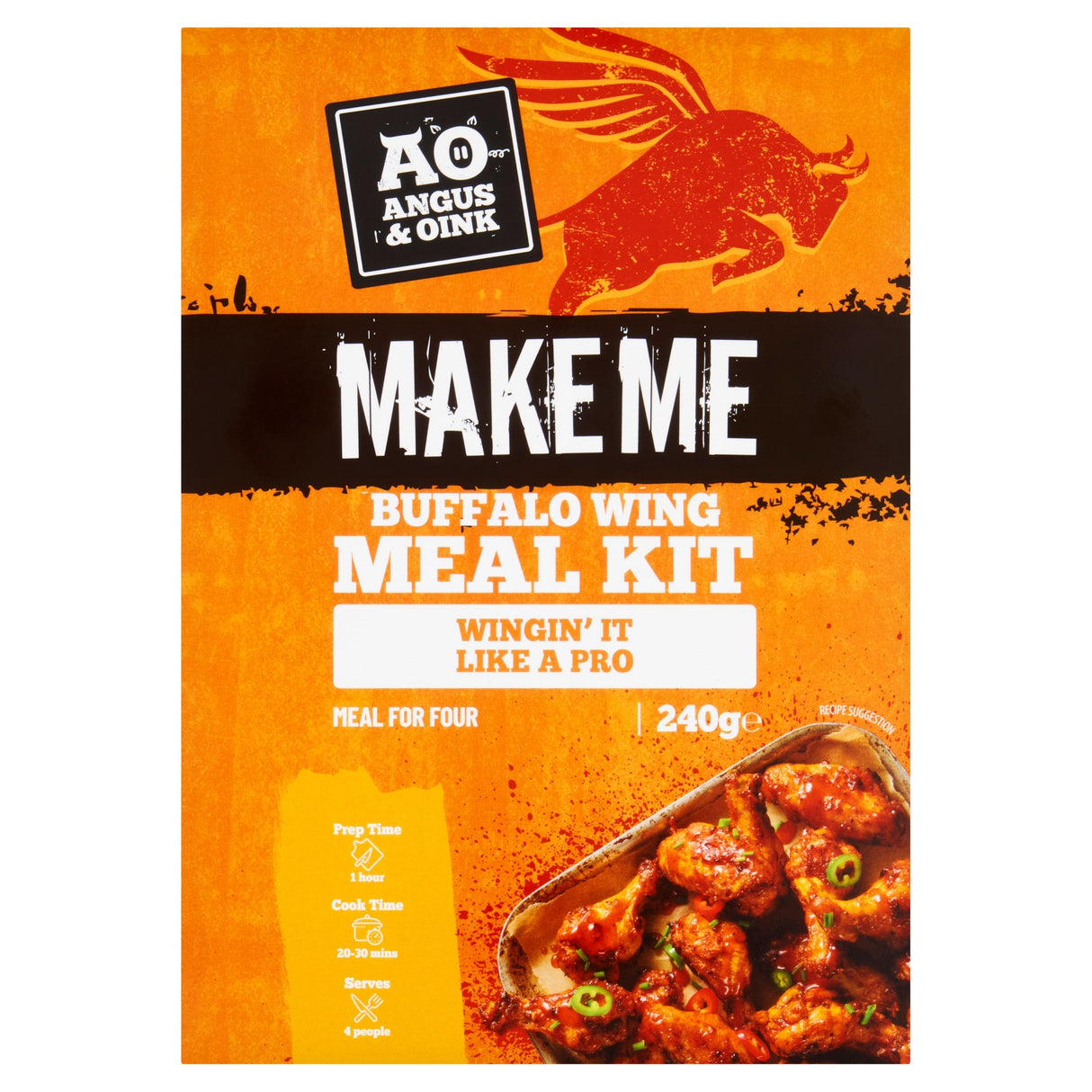 Angus & Oink Buffalo Wing Wingin' It Like A Pro Meal Kit 240 g