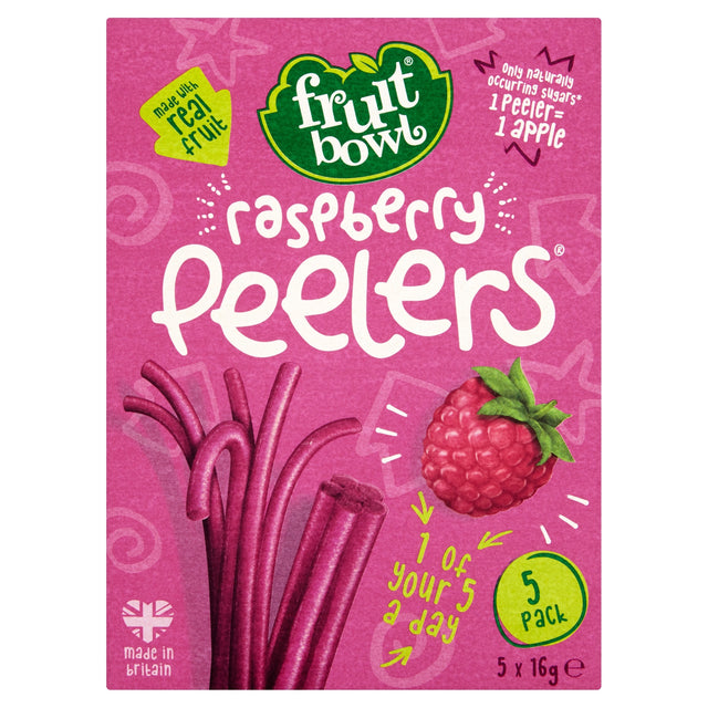 Fruit Bowl Raspberry Peelers 5 x 16 g