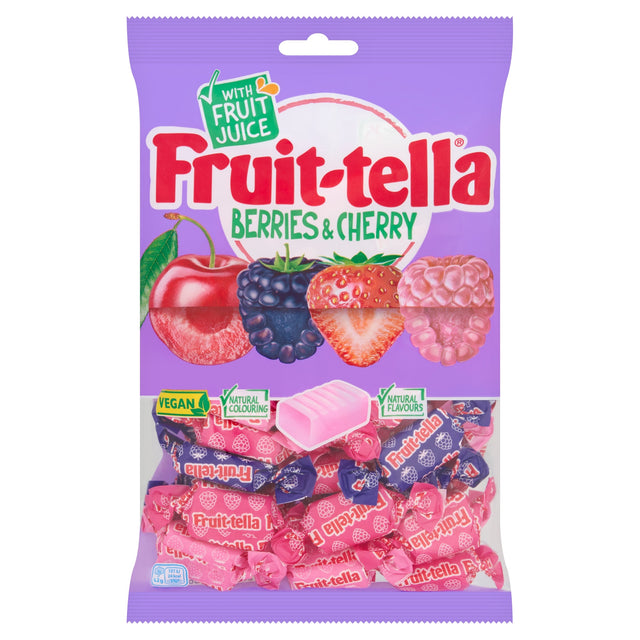 Fruit-Tella Berries & Cherry 300 g