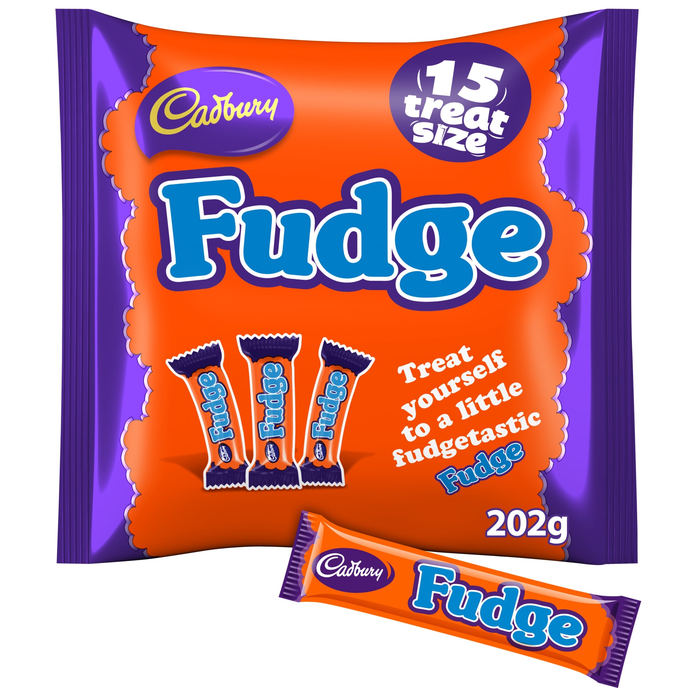 Fudge Treat Size Chocolate Bars Multi-Pack 1 x 202 g