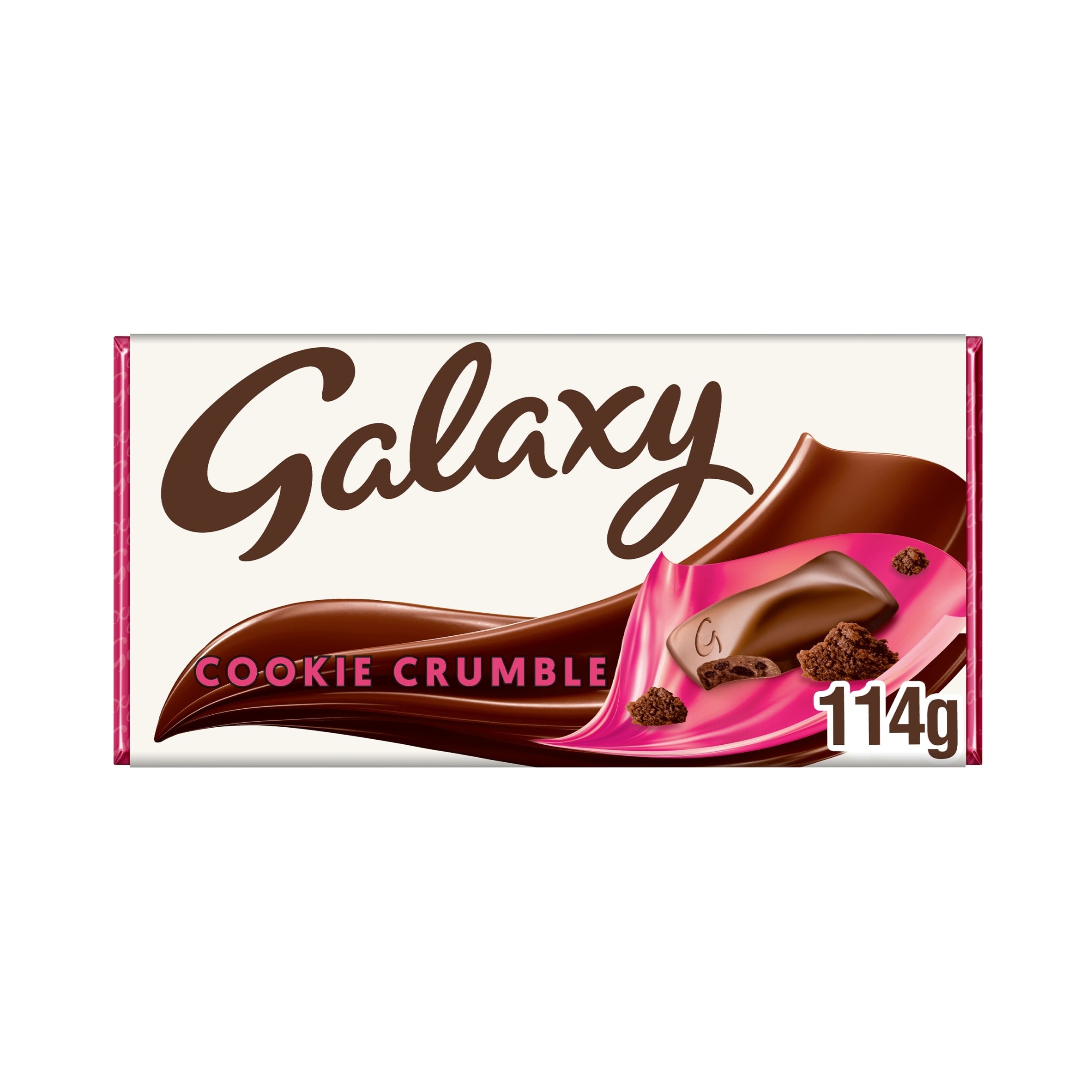 Galaxy Cookie Crumble & Milk Chocolate Bar 114 g