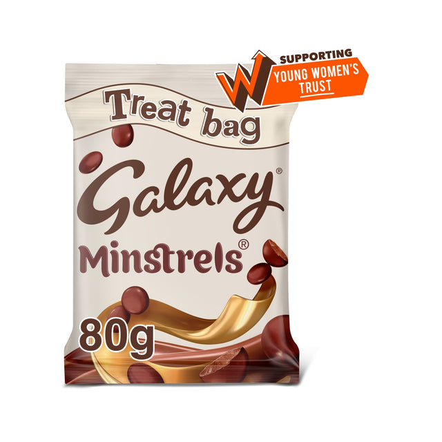 Galaxy Minstrels Chocolate Treat Bag 80 g