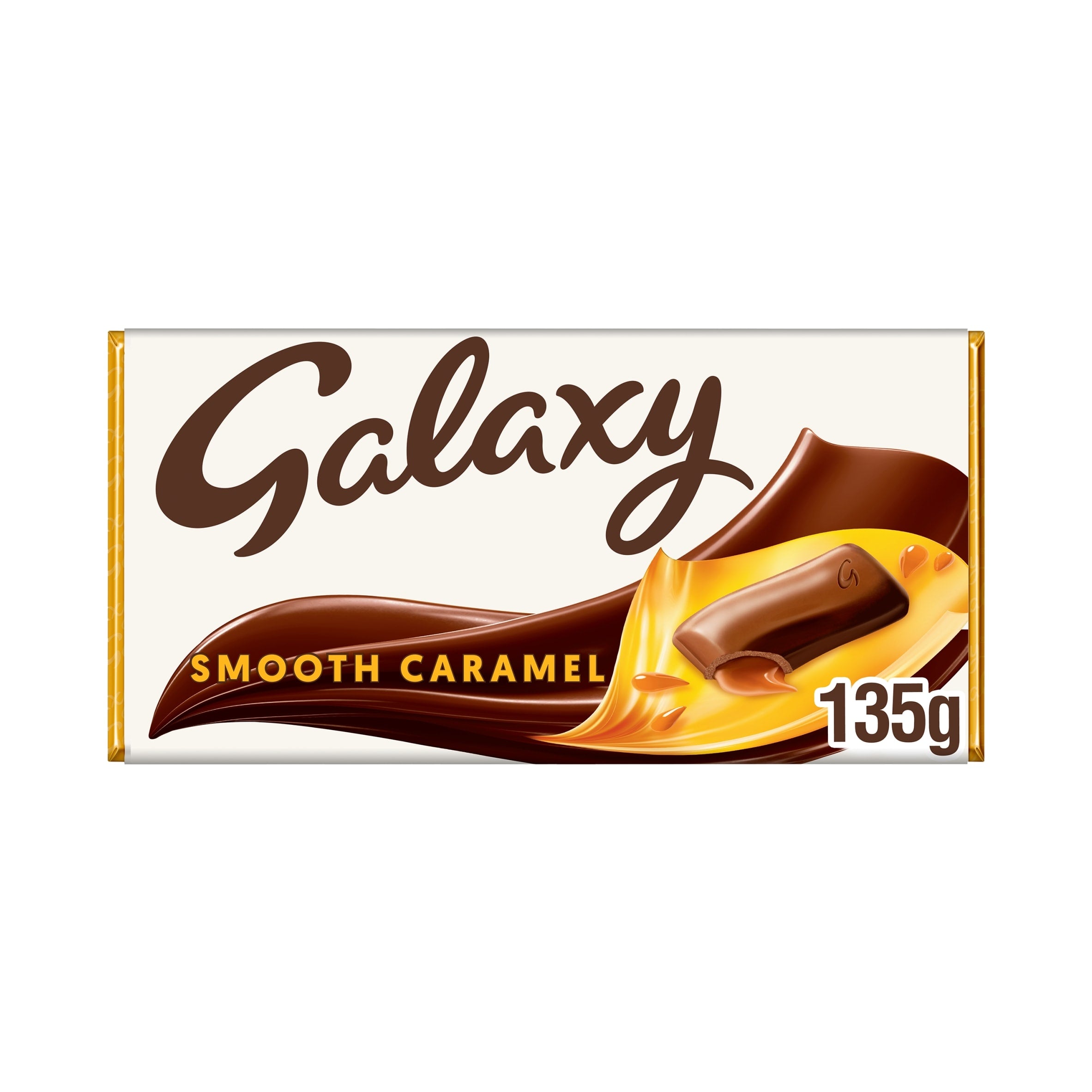 Galaxy Smooth Caramel & Milk Chocolate Bar 135 g