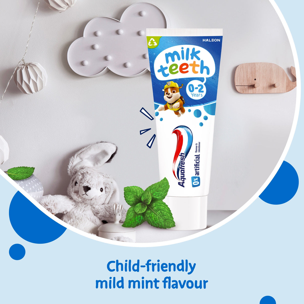 Aquafresh Baby Toothpaste Milk Teeth 0-2 Years 50 ml