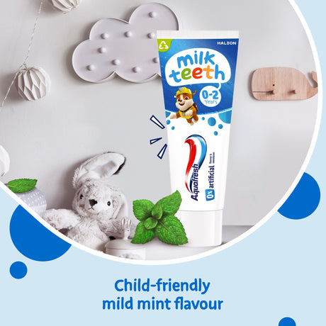 Aquafresh Baby Toothpaste Milk Teeth 0-2 Years 50 ml