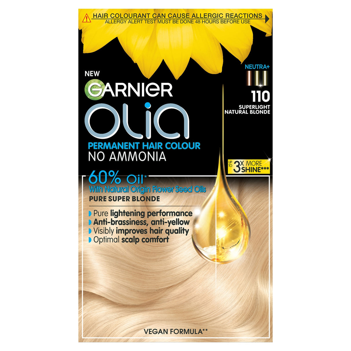 Garnier Olia 110 Super Light Natural Blonde Permanent Hair Dye
