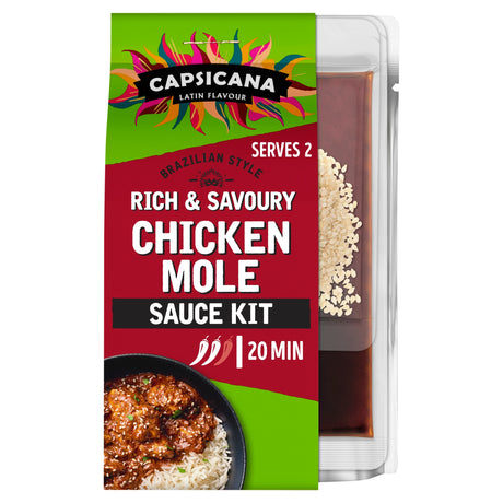 Capsicana Mexican Chicken Mole Cooking Sauce Kit 273 g
