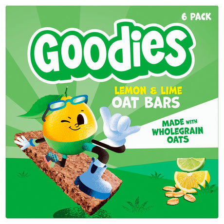 Goodies Lemon & Lime Oat Bars 6 x 23 g