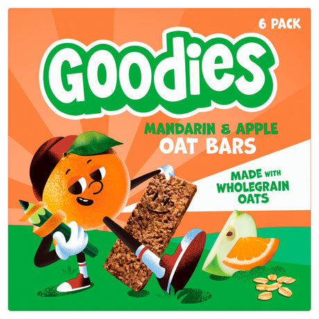 Goodies Mandarin & Apple Oat Bars 6 x 23 g