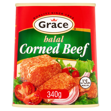 Grace 100% Halal Corned Beef 340 g