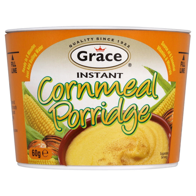 Grace Instant Cornmeal Home Style Porridge 60 g