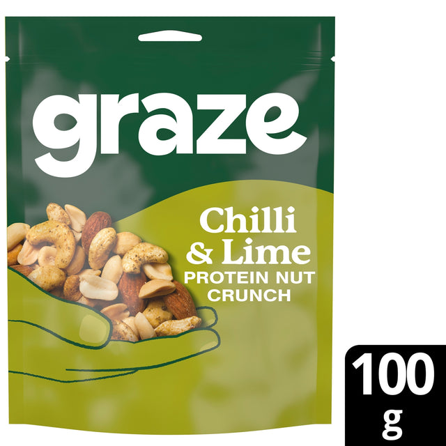 Graze Chilli & Lime Protein Nut Crunch 100 g