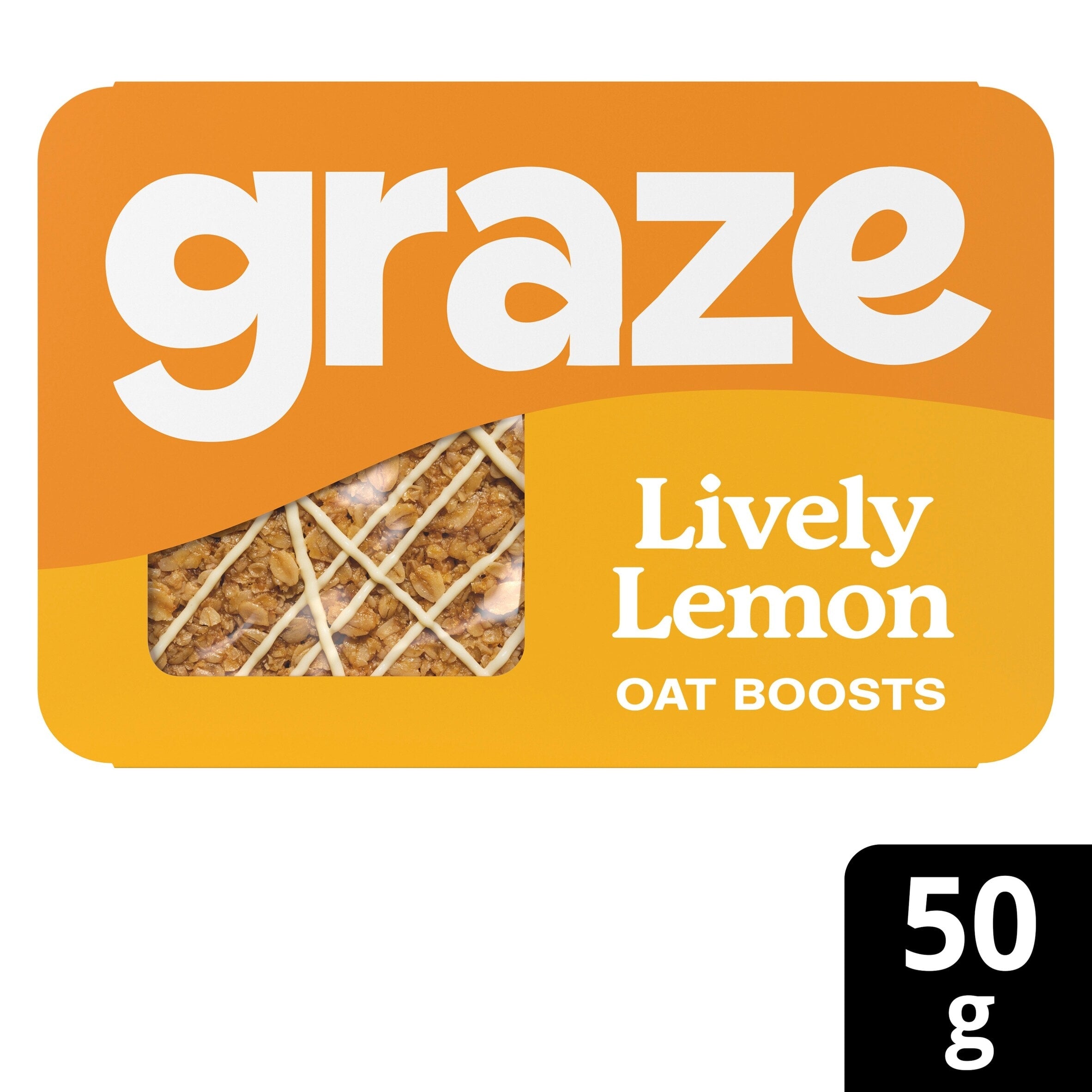 Graze Lively Lemon Oat Boosts 50 g
