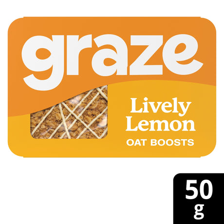 Graze Lively Lemon Oat Boosts 50 g