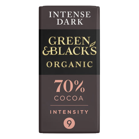 Green & Black's Organic 70% Dark Chocolate Bar 90 g