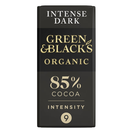 Green & Black's Organic 85% Dark Chocolate Bar 90 g